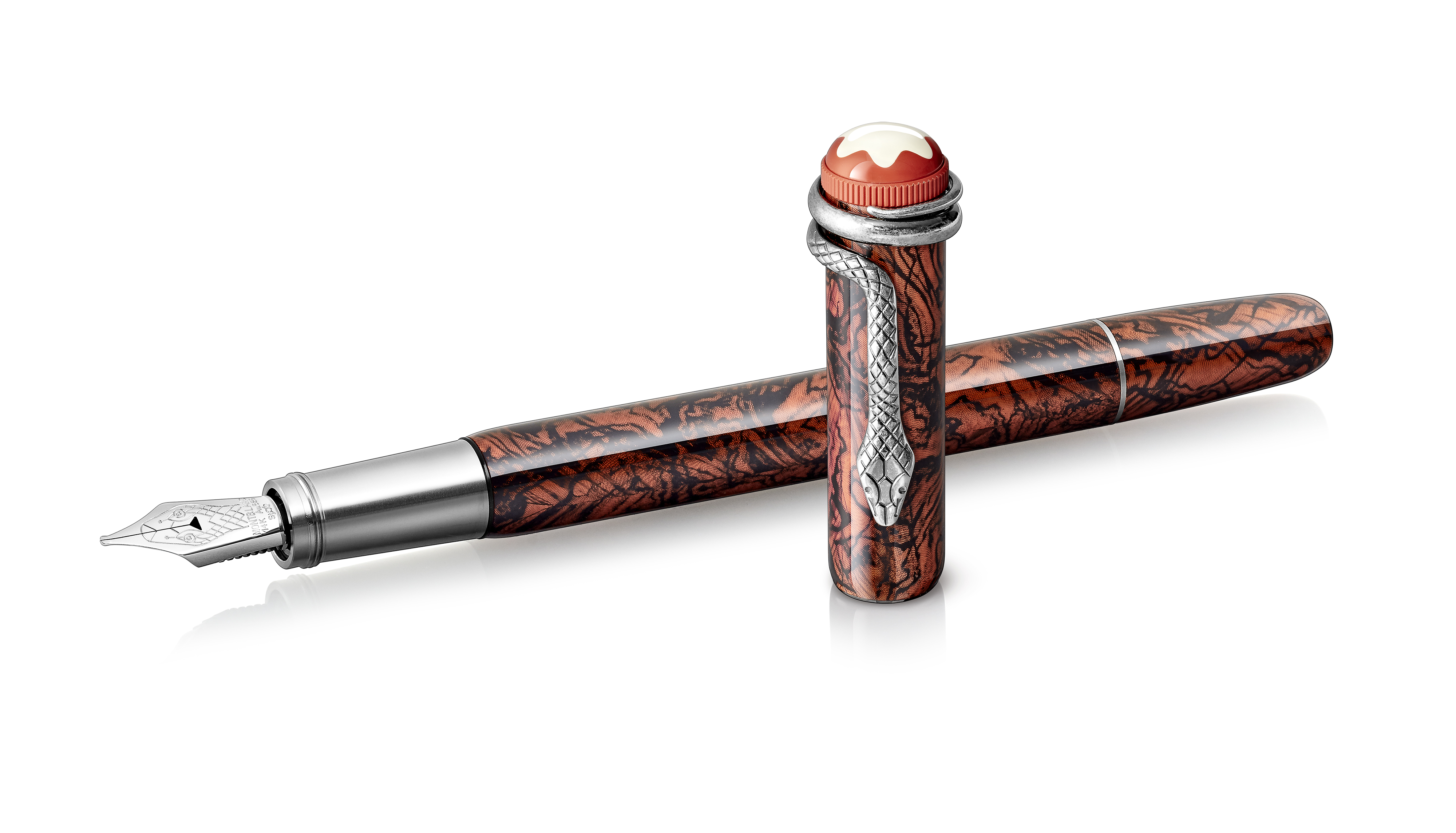 Montblanc Heritage Rouge et Noir, Serpent Marble - ellenwoods