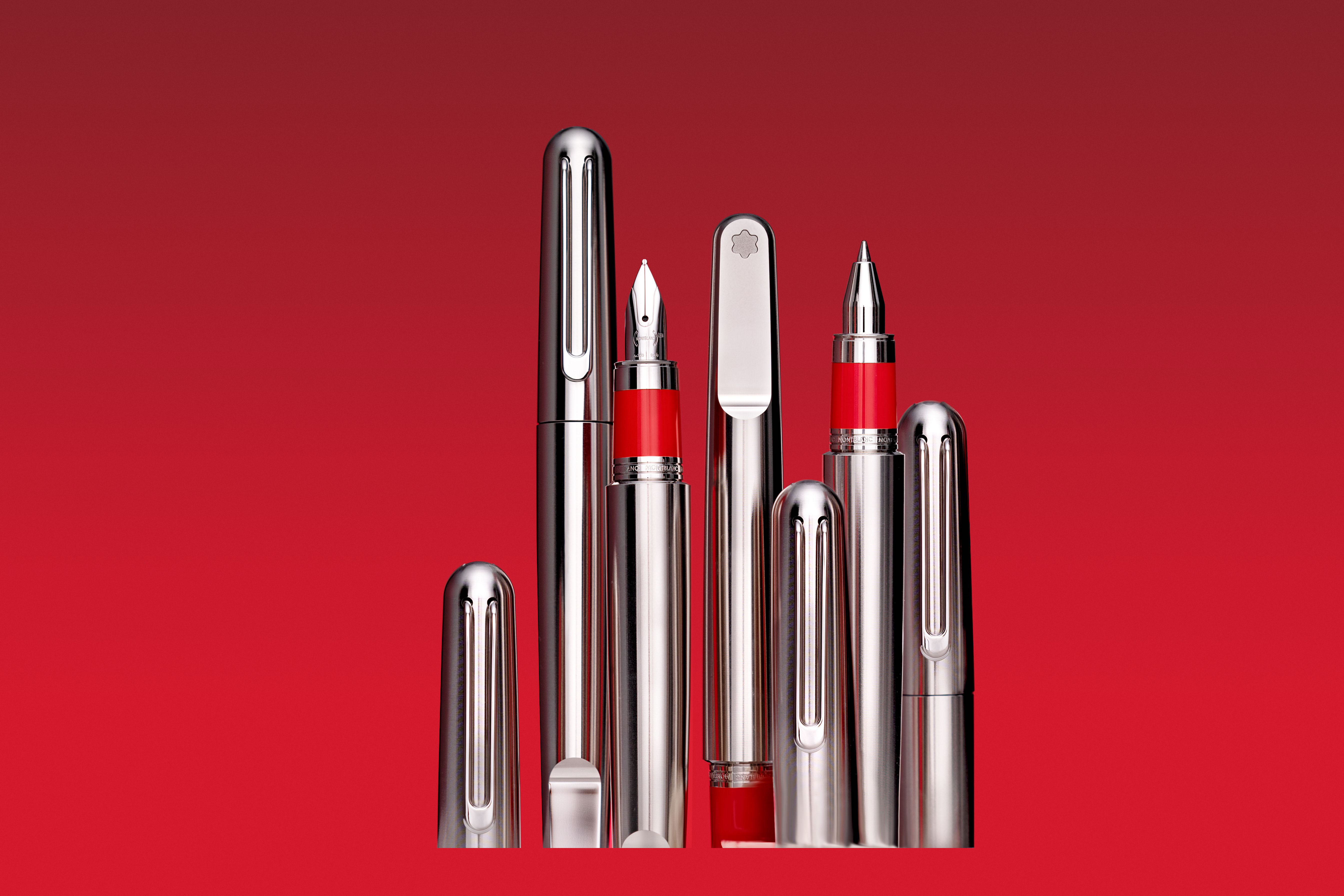 (Montblanc M)RED Signature Füllfederhalter