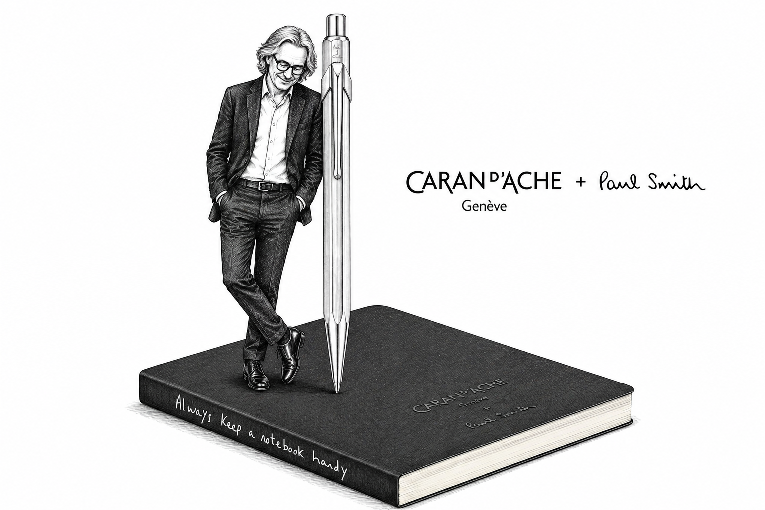 Paul Smith und Caran d’Ache