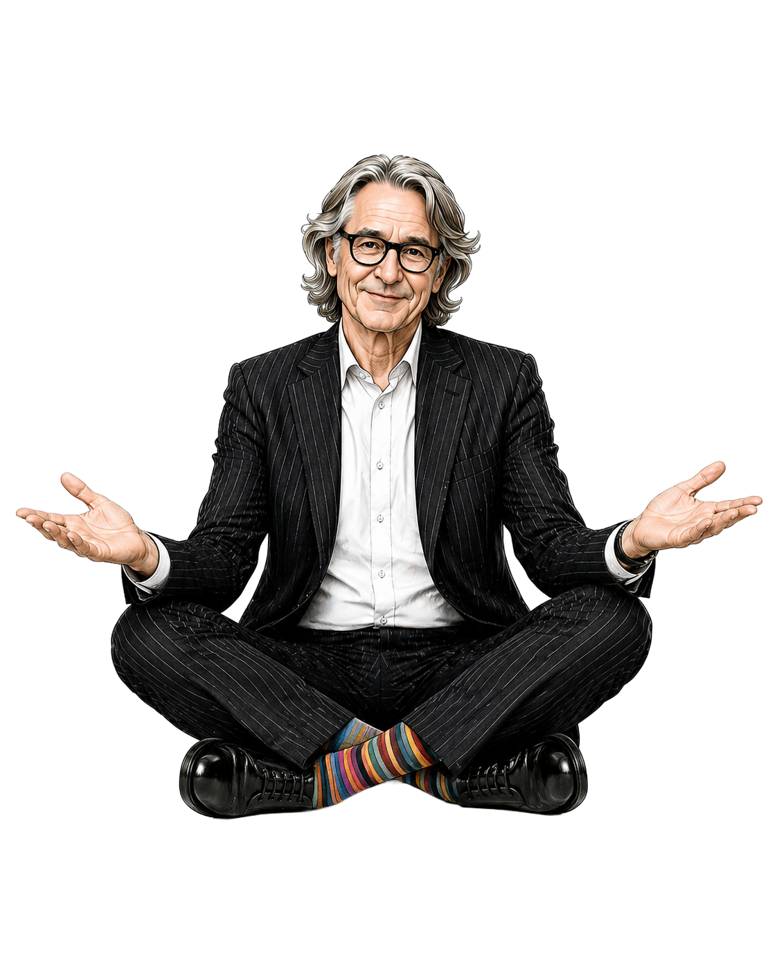 Paul Smith im Schneidersitz