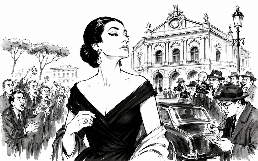Maria Callas und Rom