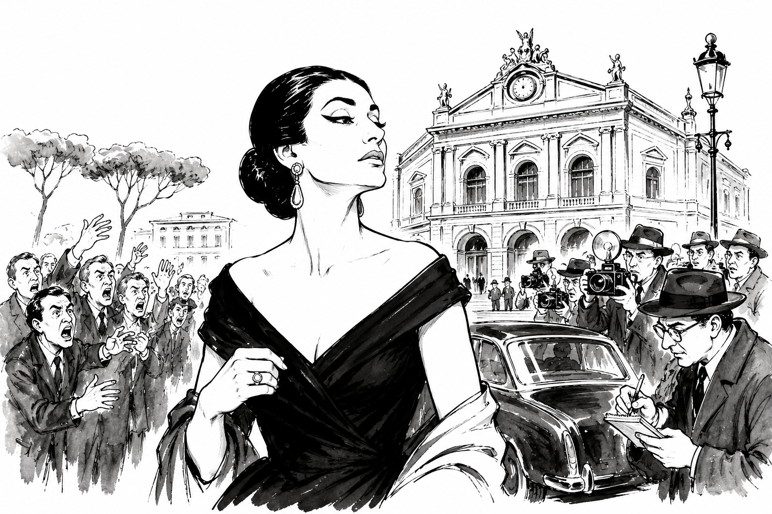 Maria Callas zwischen Opernolymp und Boulevard