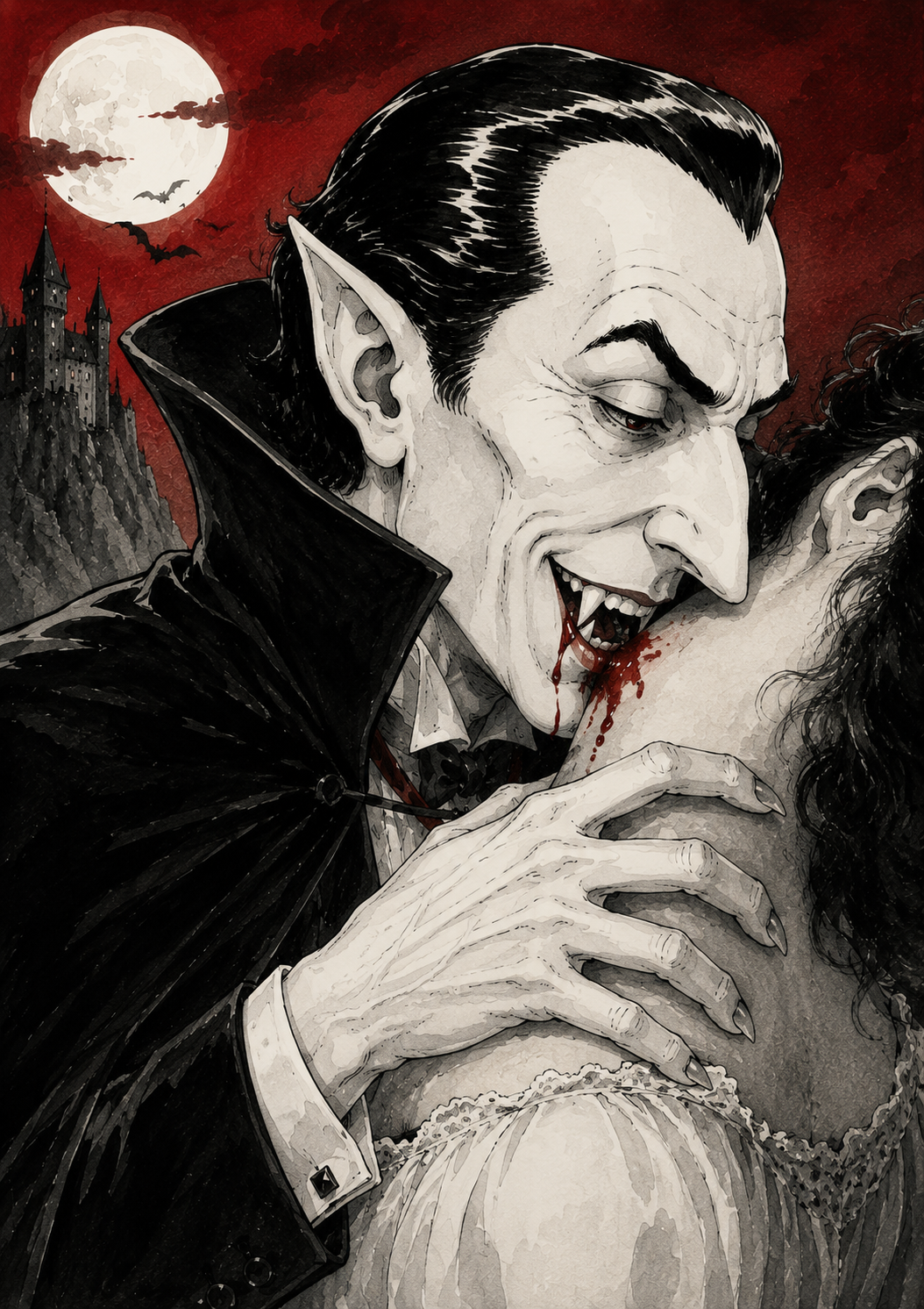 Dracula-Titelbild des Ellenwoods-Dossiers
