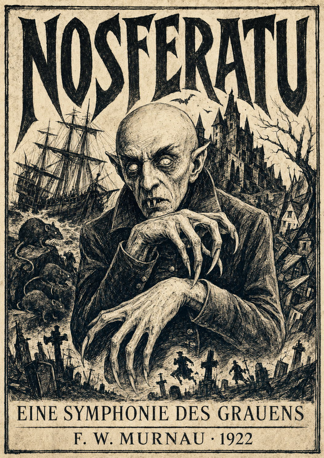 Nosferatu Filmplakat 1