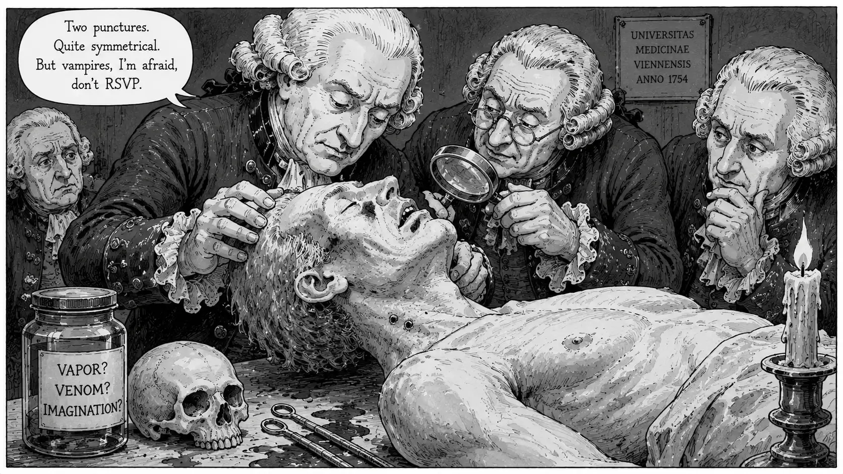 Historische Untersuchung eines vermeintlichen Vampirfalls