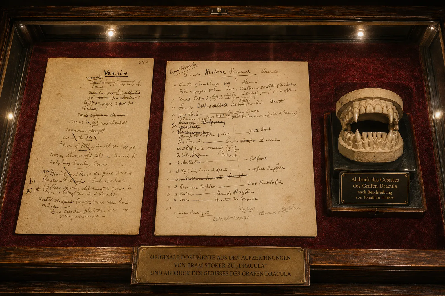 Bram Stokers Notizbuch