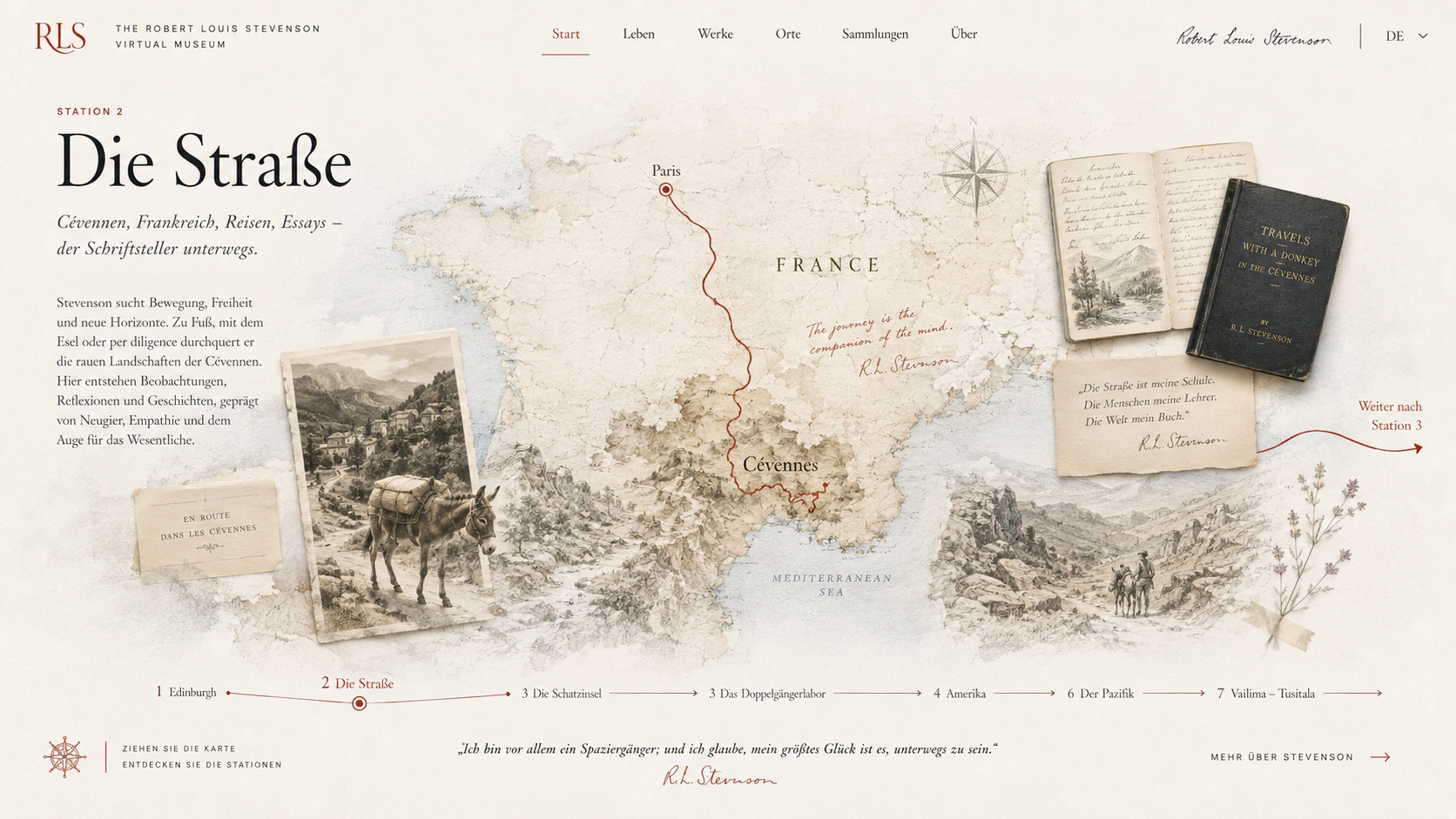 Die Straße – Cévennen, Frankreich und Reisen