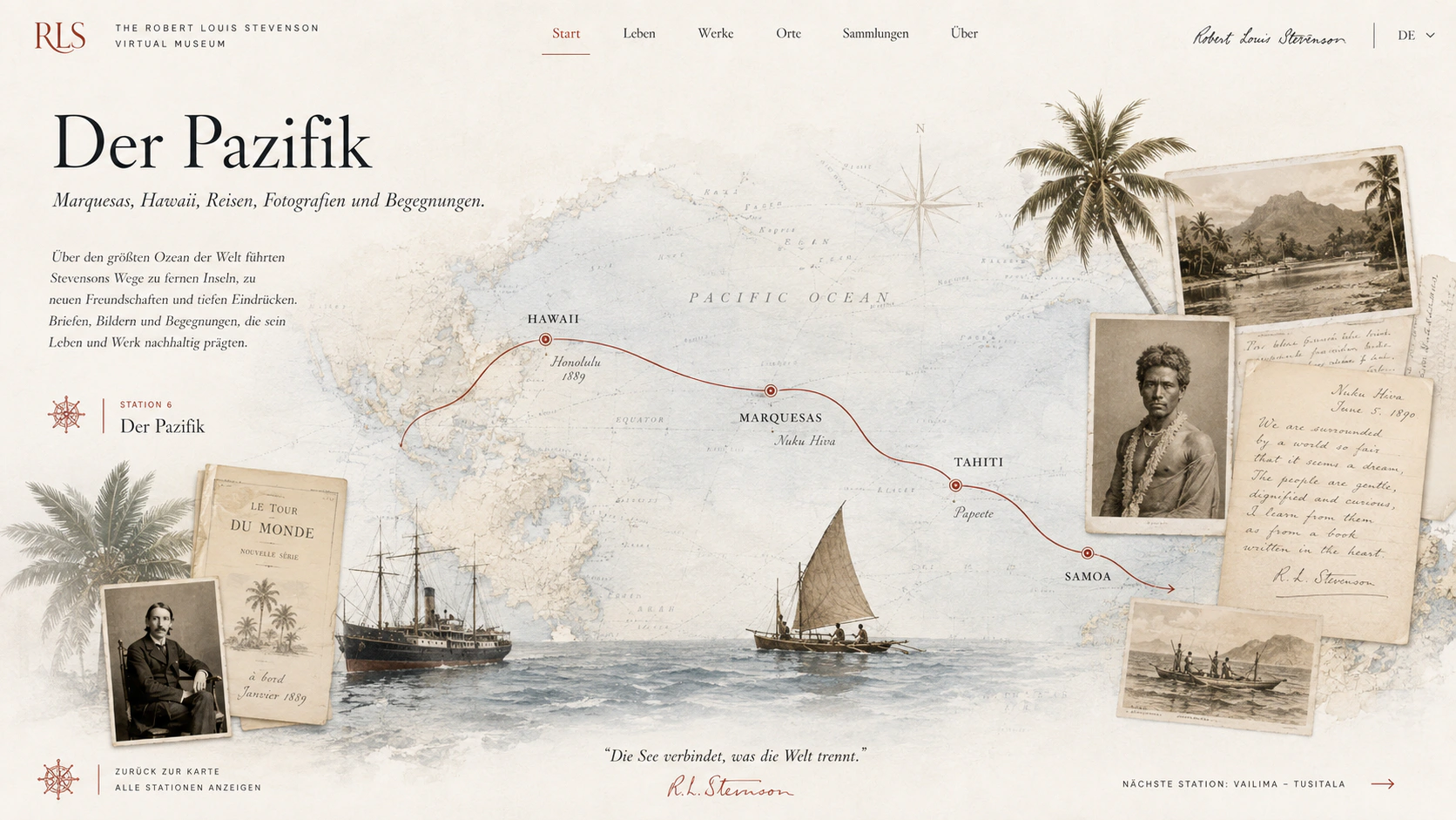 Der Pazifik – Marquesas, Hawaii und Samoa